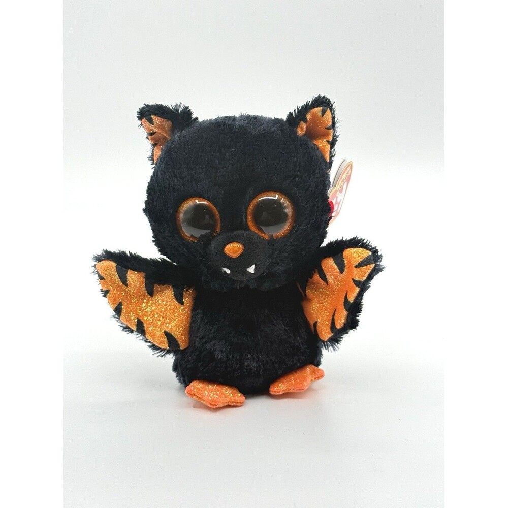 Ty Beanie Boos - MORTIMER the Halloween Bat (6 Inch) Plush Stuffed Toy NEW MWMTs